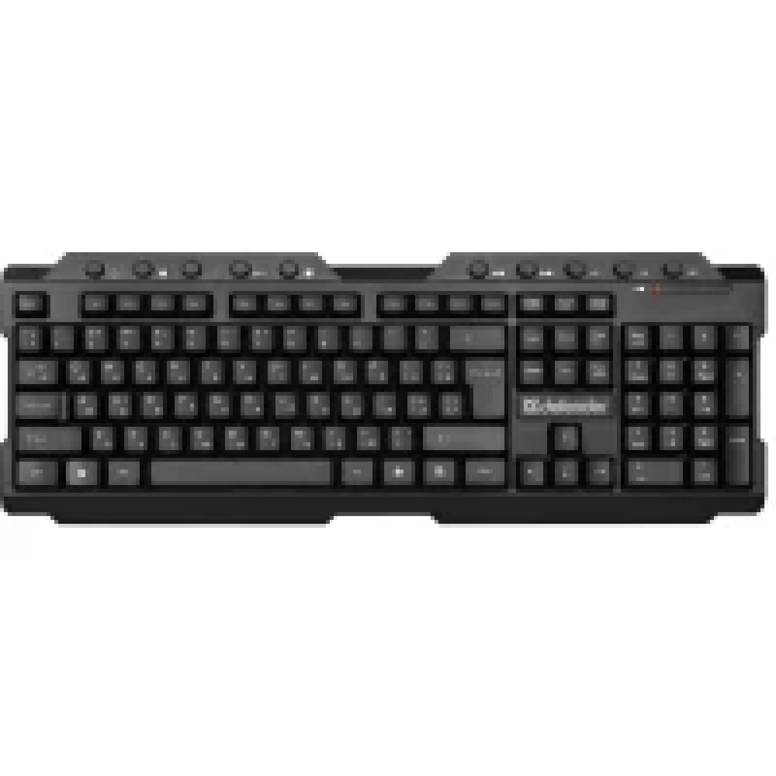 Клавиатура DEFENDER (45189) Element HB-195 USB UKR черный, беспроводная UA