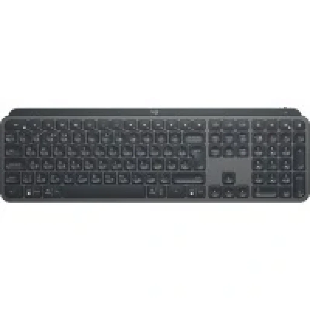 Клавиатура LOGITECH MX Keys Advanced Wireless, US, Graphite (920-009415) UA