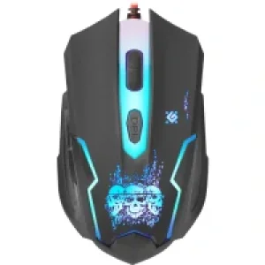 Набір DEFENDER (52180) Skull GM-180L 6 кн., 3200dpi, ігр.килимок UA
