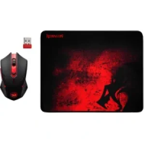 Комплект REDRAGON (78227) M601WL-BA мишка бездротова + килимок UA
