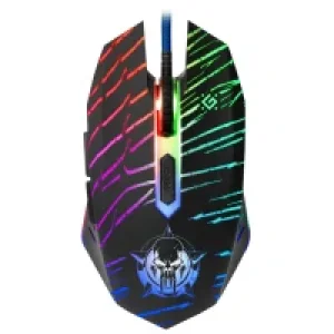 Миша DEFENDER (52590) Dark Agent GM-590L 6 кнопок, 12800dpi UA