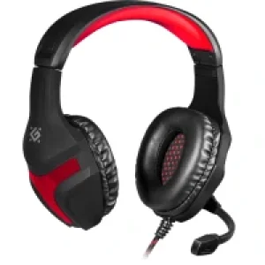 Гарнітура DEFENDER (64500) Scrapper 500 червоний + чорний, кабель 2 м UA
