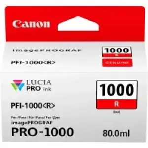 Картридж струйн. CANON PFI-1000 R Red UA