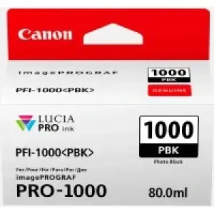 Картридж струйн. CANON PFI-1000 PBK Photo Black UA