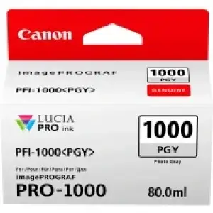 Картридж струйн. CANON PFI-1000 PGY Photo Grey UA