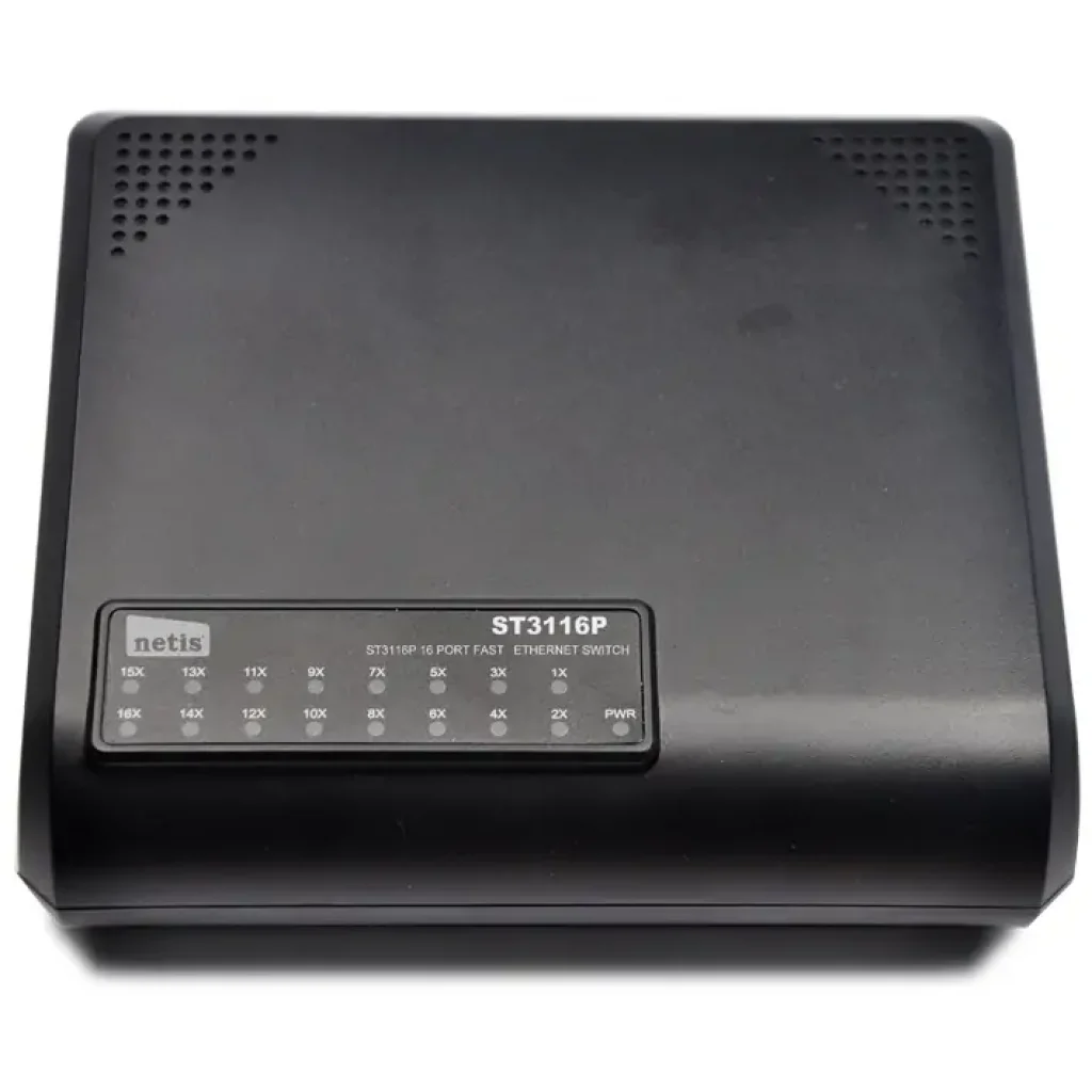 Коммутатор NETIS ST3116P 16-ти портовый 10/100Mbps Fast Ethernet Свич UA