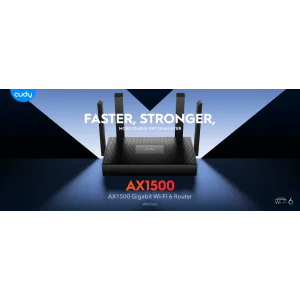 Бездротовий маршрутизатор Cudy WR1500 AX1500 Gigabit Wi-Fi 6 Router UA