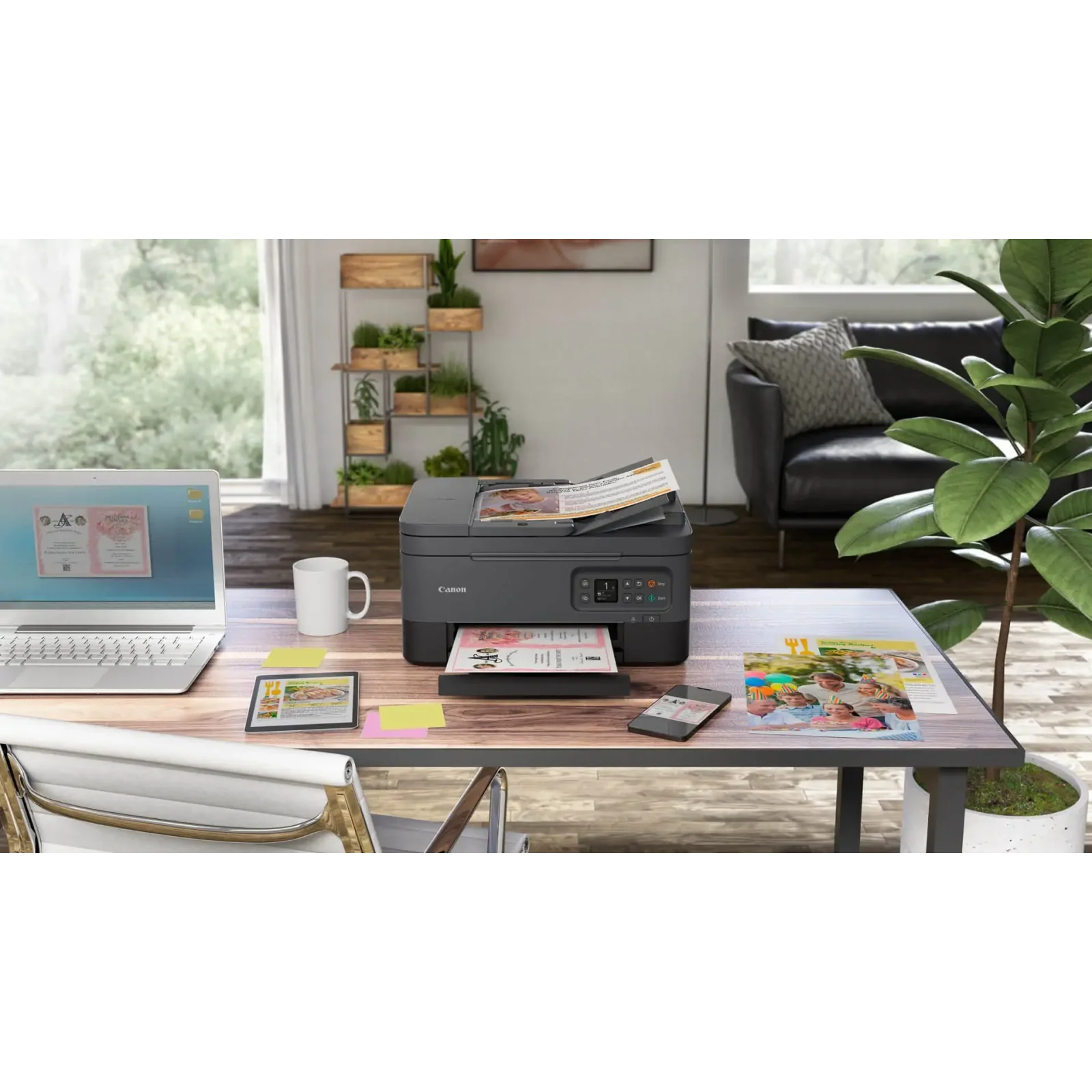 МФУ струйное CANON PIXMA TS7440 BLACK UA