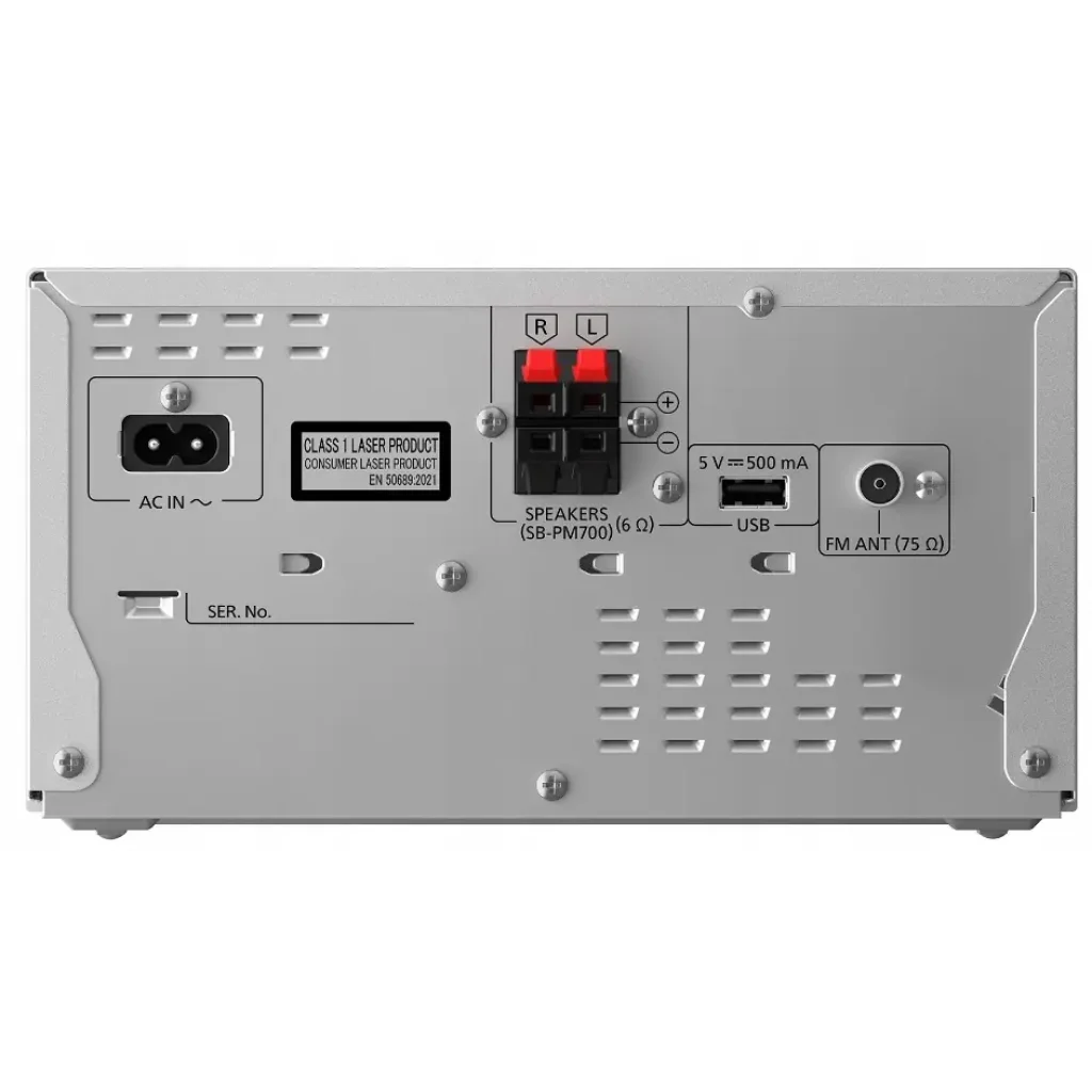 Музичний центр PANASONIC SC-PM700EE-S UA