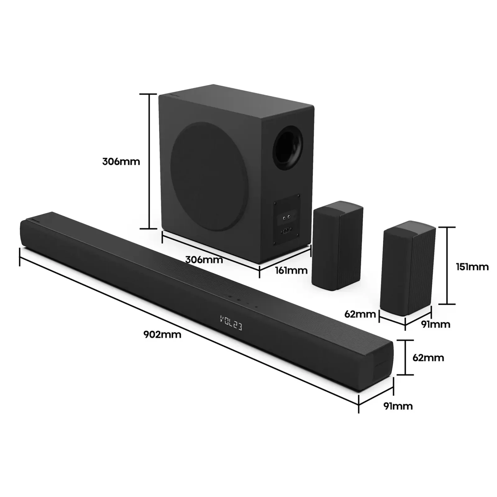 Саундбар Hisense HS5100 UA