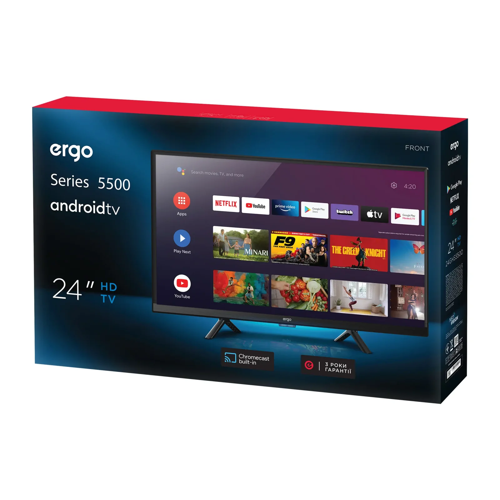 Телевізор ERGO 24GHS5500 UA