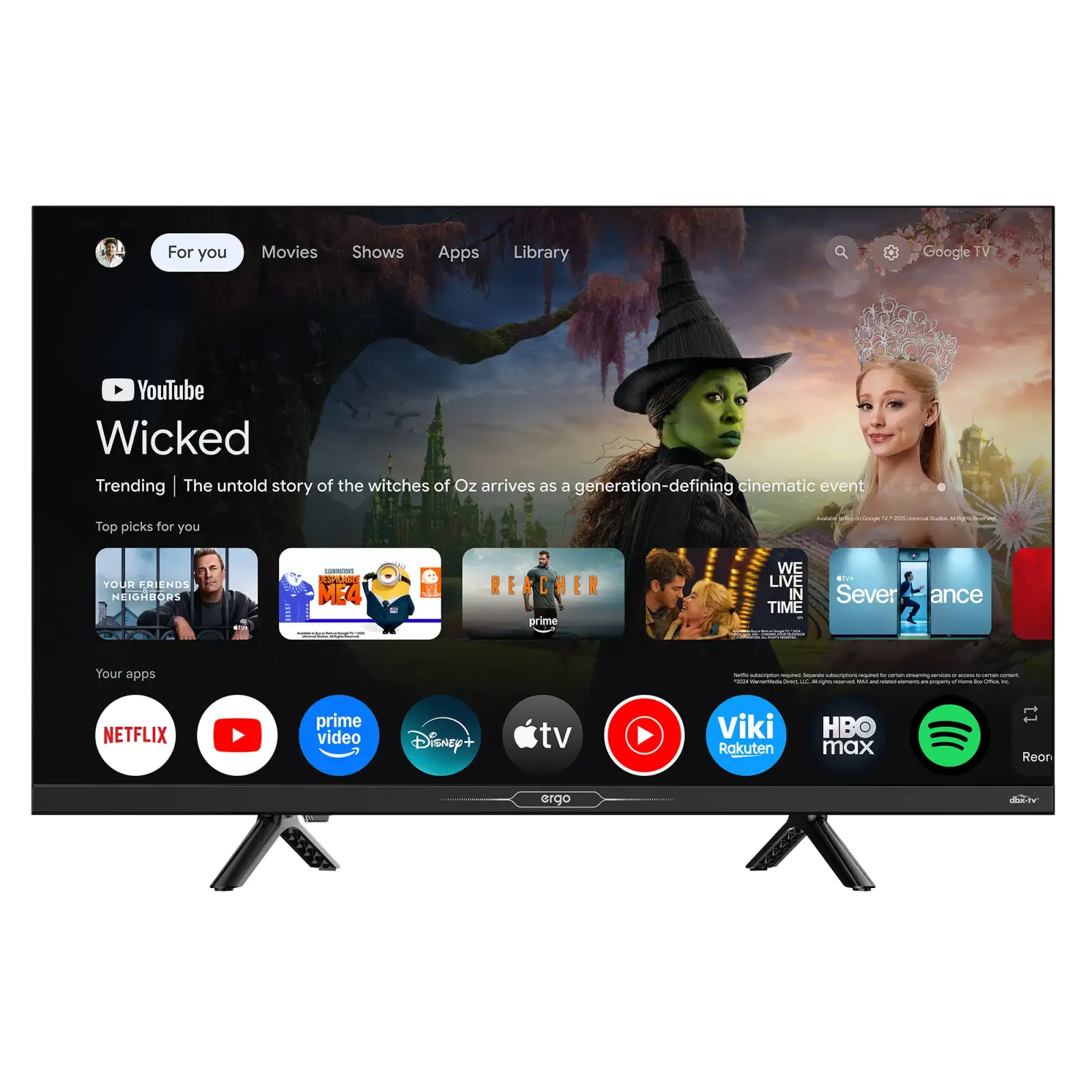 Телевизоры ERGO 24JHS6800 UA