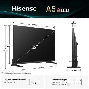 Телевизор Hisense 32A5Q UA