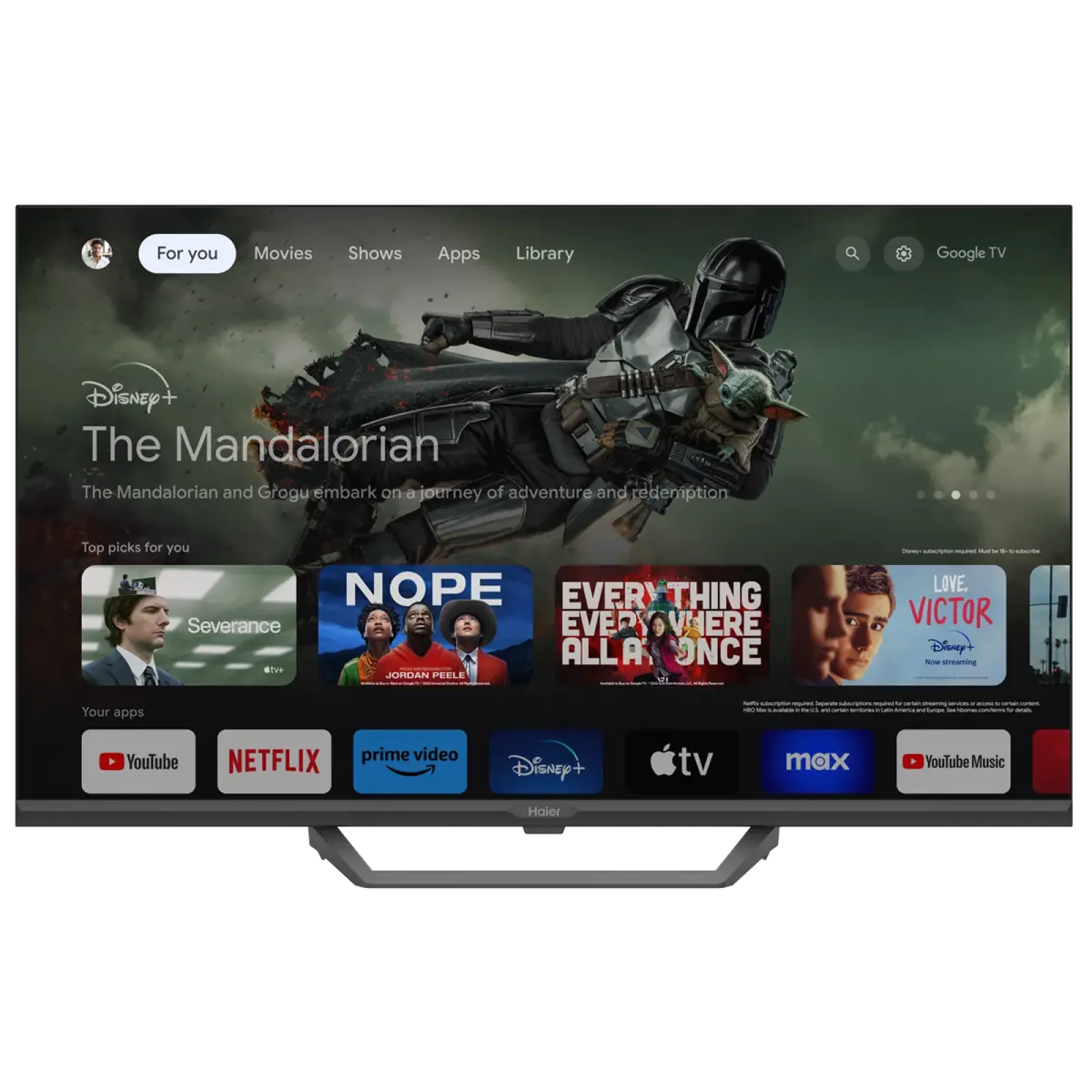 Телевизор Haier H32S80EFX UA