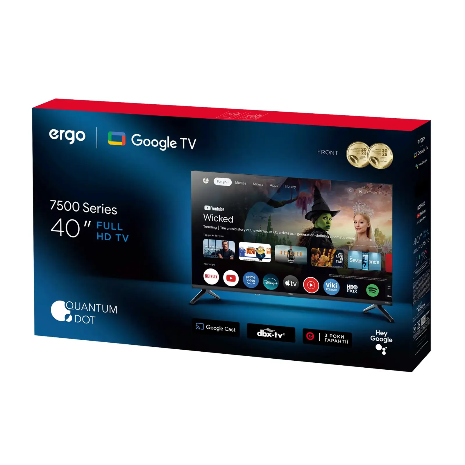 Телевизоры ERGO 40JFS7500 UA