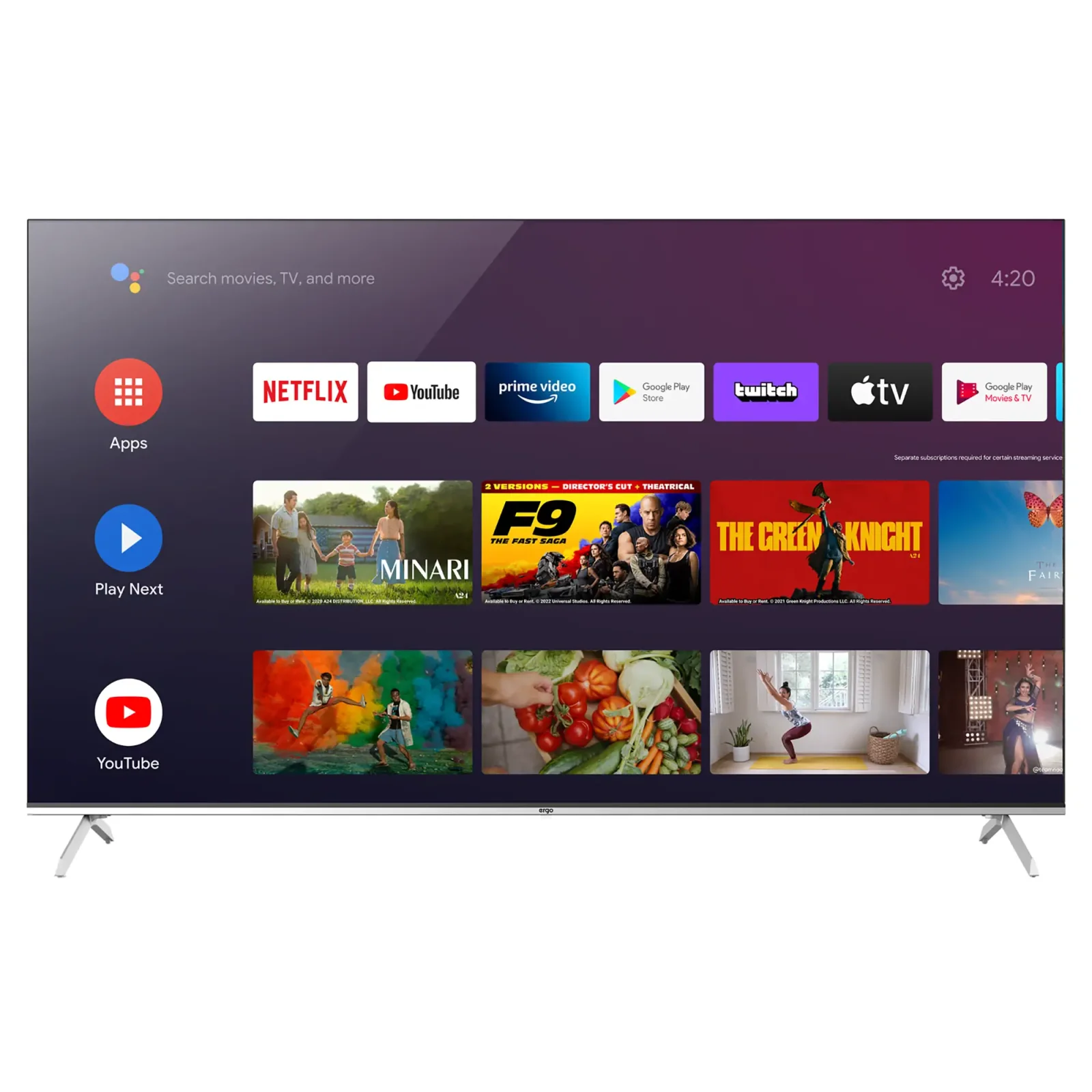 Телевізор ERGO 65GUS8555 UA