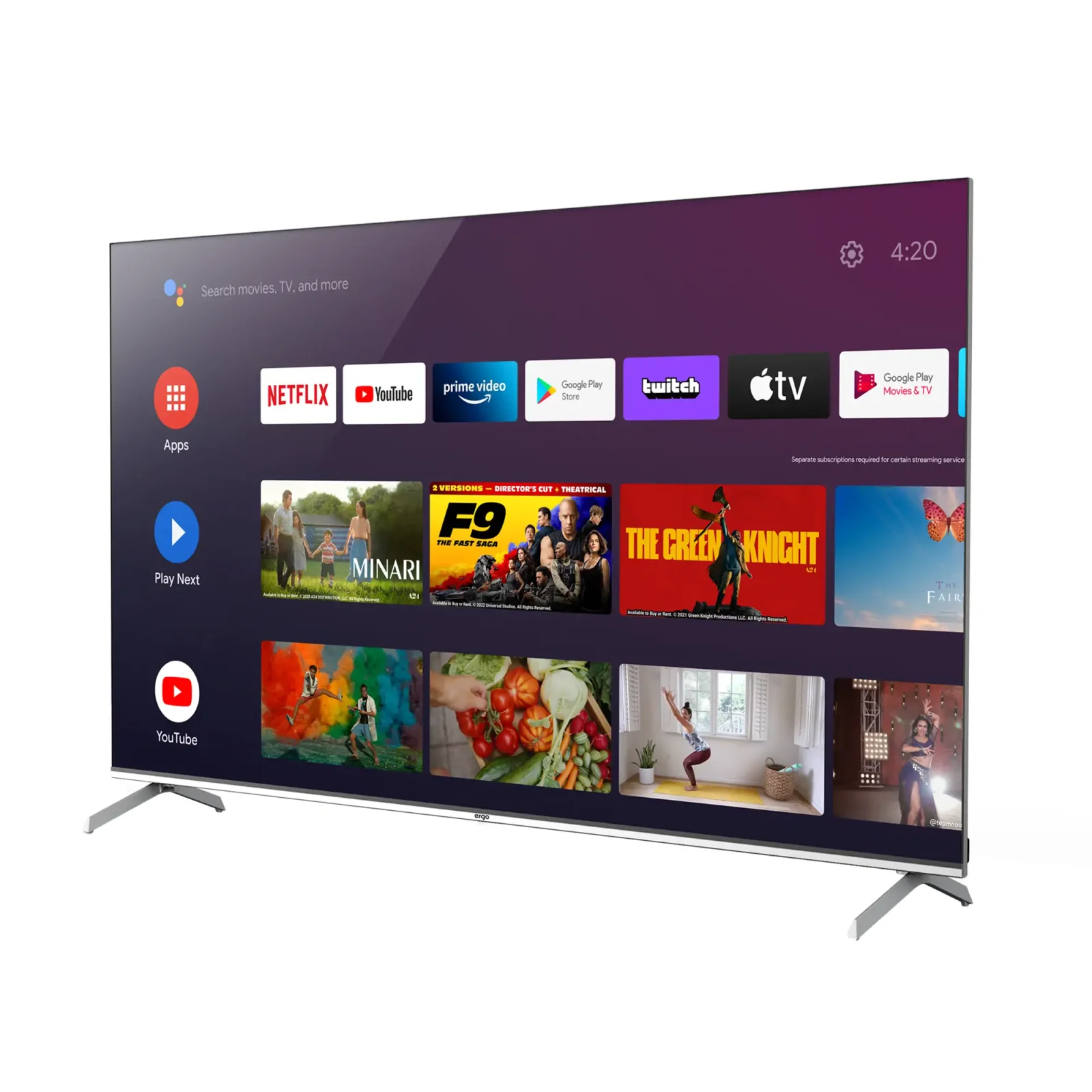 Телевізор ERGO 65GUS8555 UA