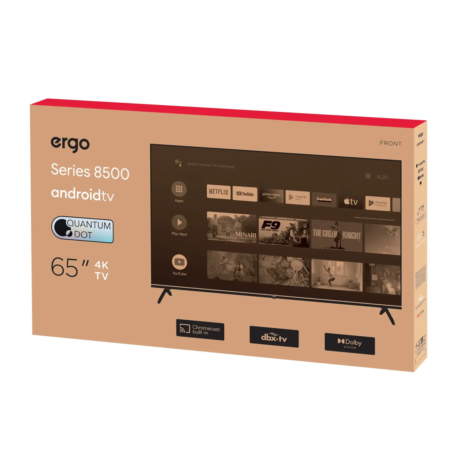 Телевізор ERGO 65GUS8555 UA