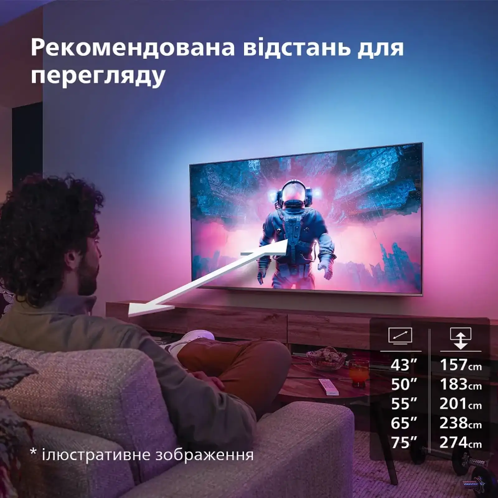 Телевізор Philips 65PUS8919/12 UA