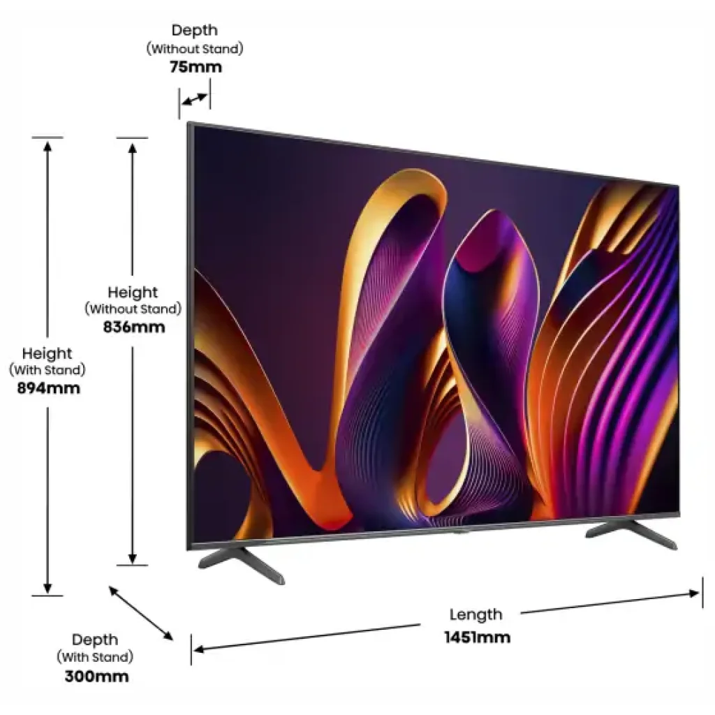 Телевизоры HISENSE 65E7NQ PRO UA