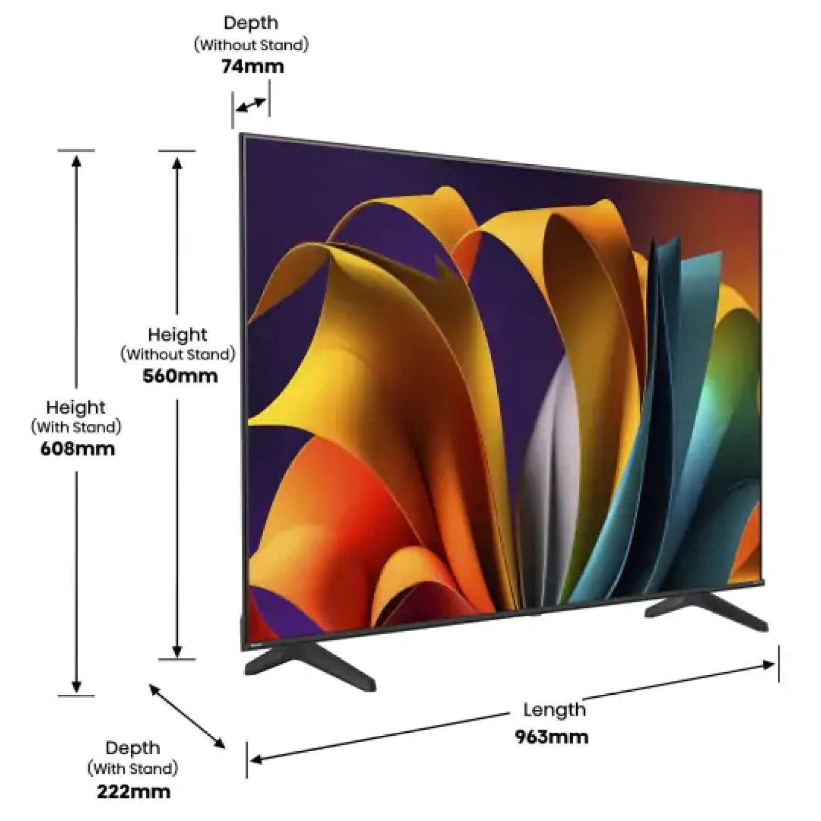 Телевізор HISENSE 43A6N UA