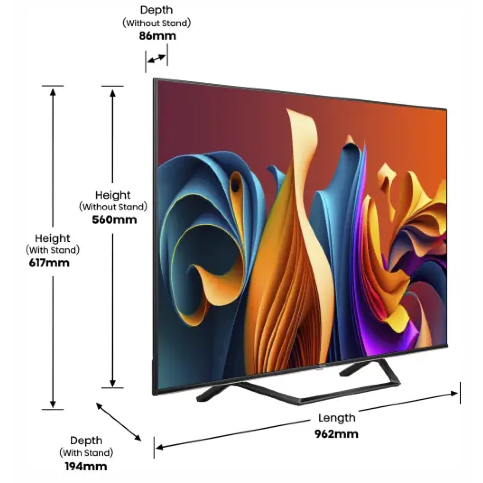 Телевізор Hisense 50A7NQ UA