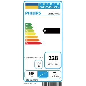 Телевізор Philips 75PML8709/12 UA