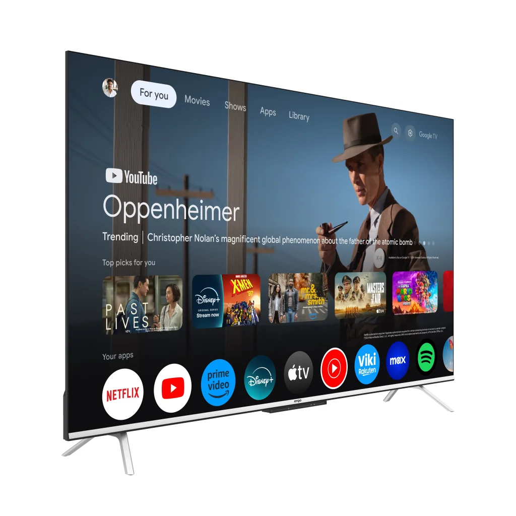 Телевізор ERGO QLED+ 43JUQ85 UA