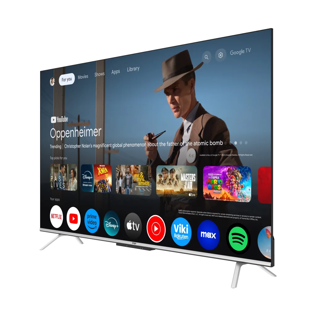 Телевізор ERGO QLED+ 43JUQ85 UA