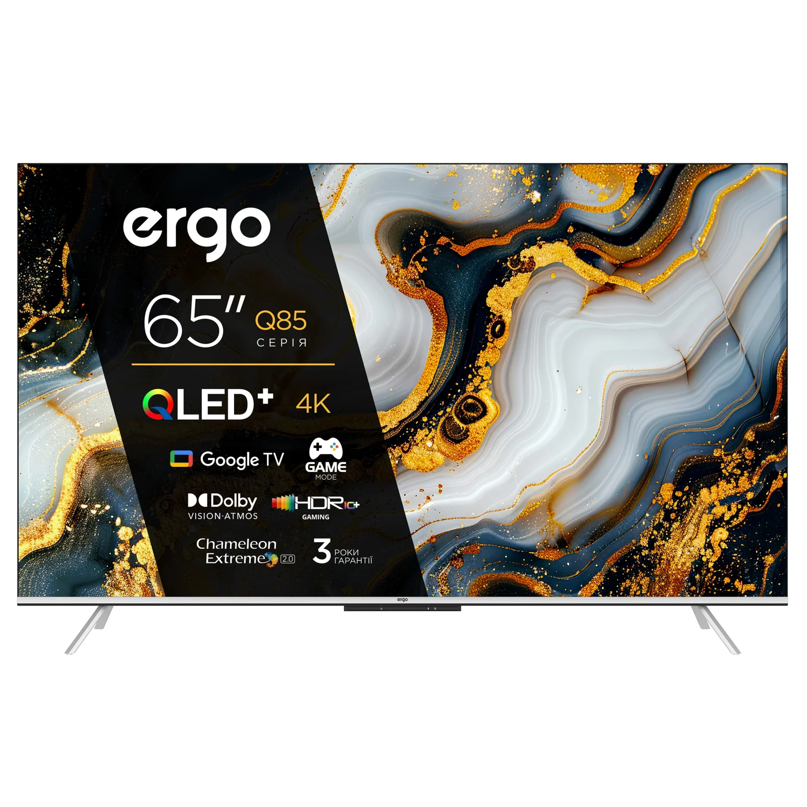 Телевізор ERGO QLED+ 65JUQ85 UA