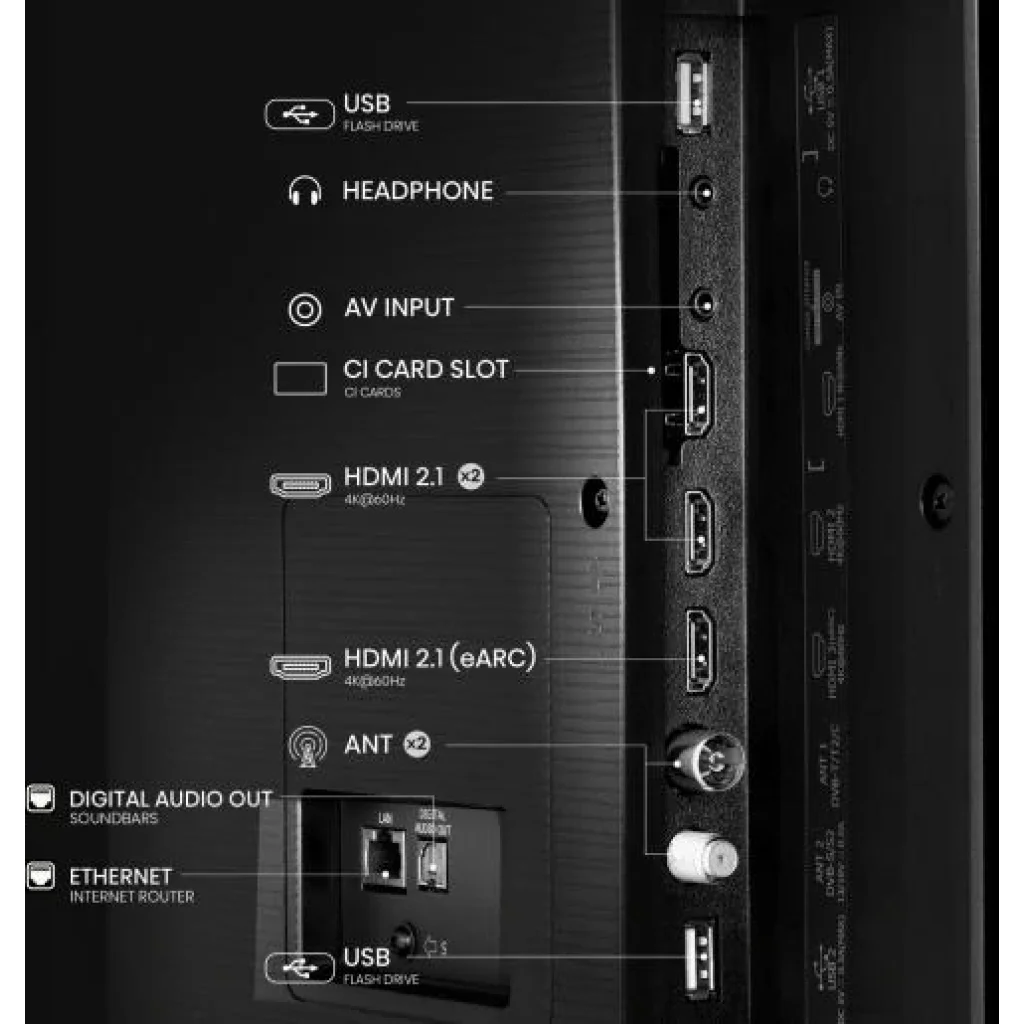 Телевізор Hisense 85E7NQ UA
