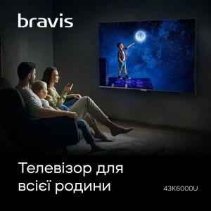 Телевізор Bravis 43K6000U UA