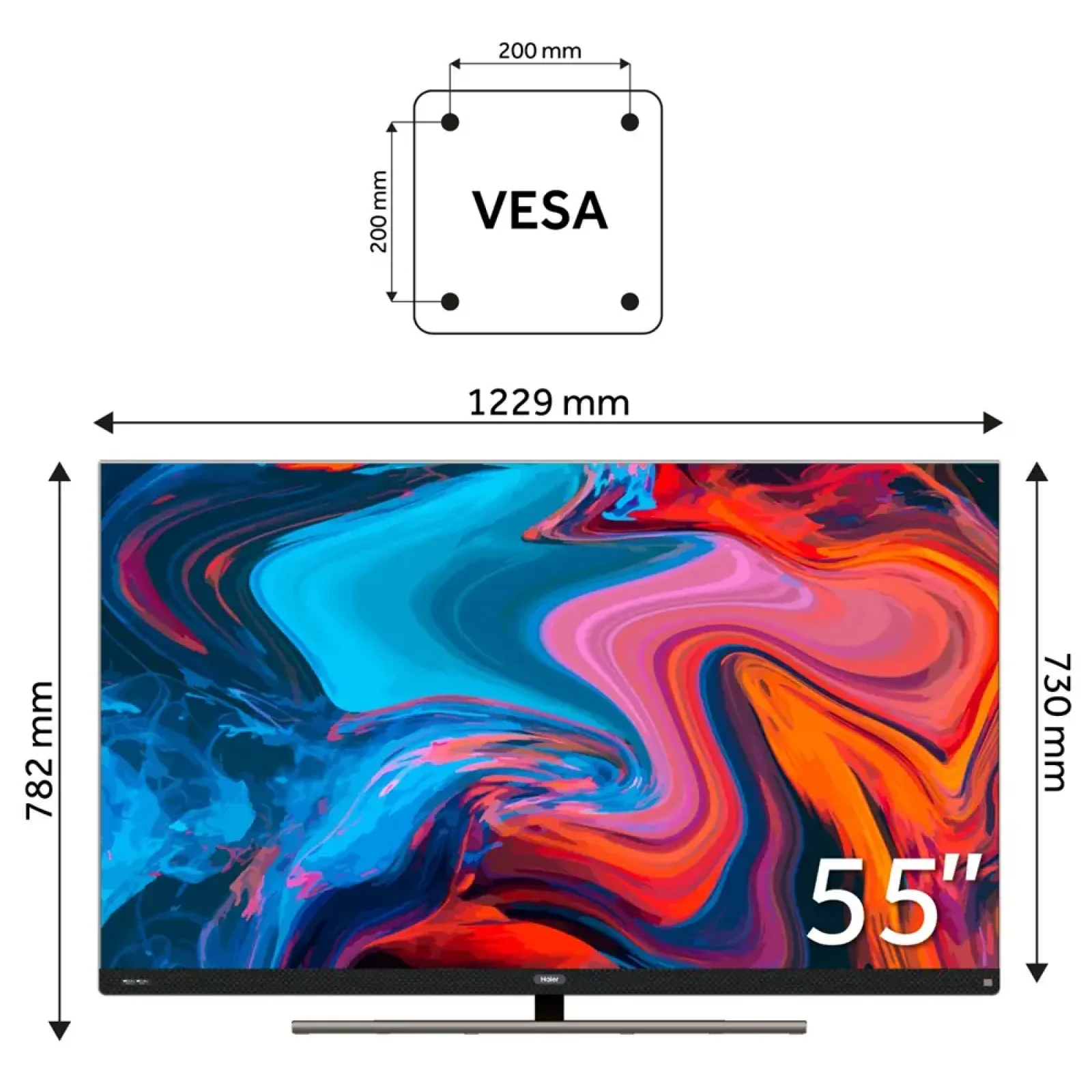 Телевізор Haier H55S900UX UA
