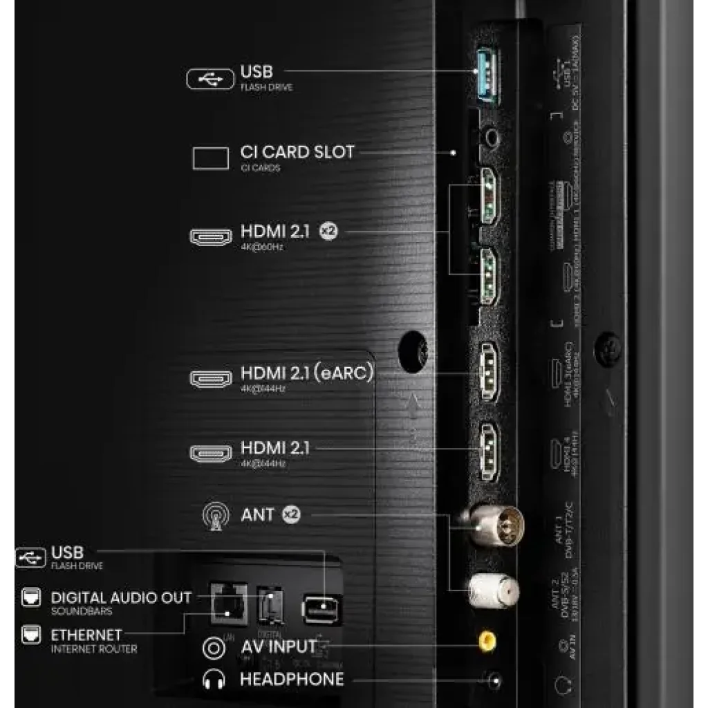 Телевізор Hisense 75E7NQ PRO UA