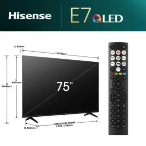 Телевізор Hisense 75E7NQ UA