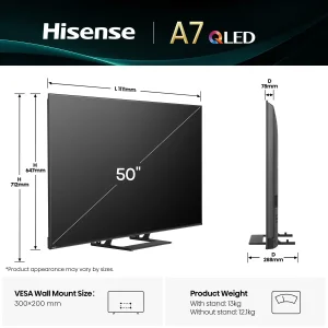 Телевізор Hisense 50A7Q UA