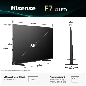 Телевизор Hisense 65E7Q UA