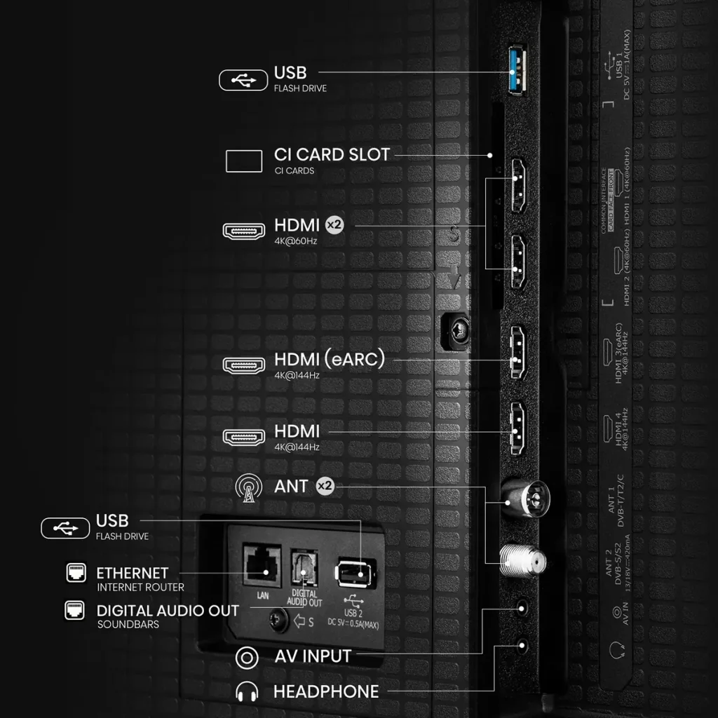 Телевизор Hisense 55E8Q UA