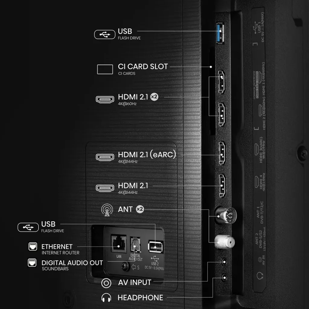 Телевизор Hisense 85E7Q PRO UA