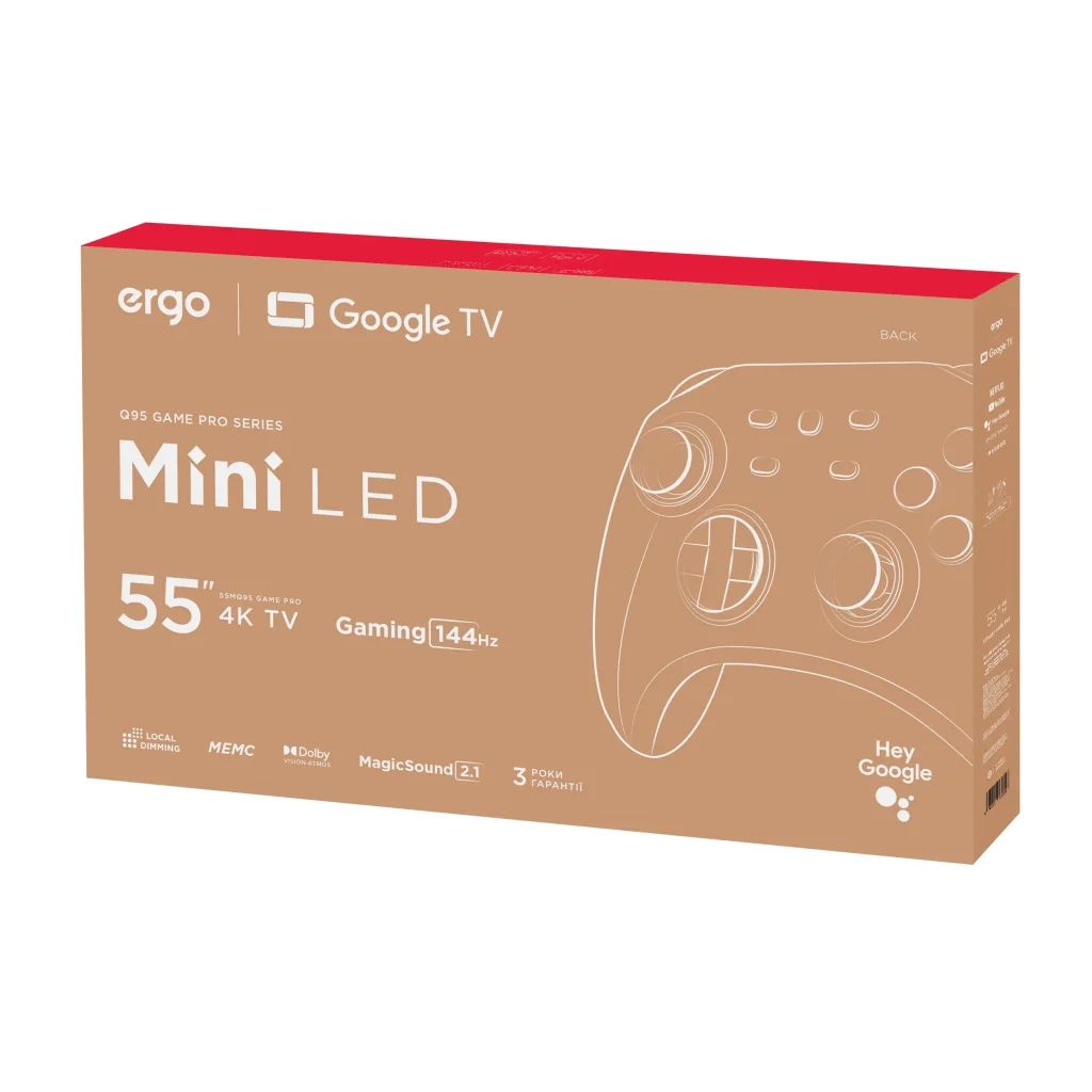 Телевизоры ERGO 55MQ95 Game PRO UA