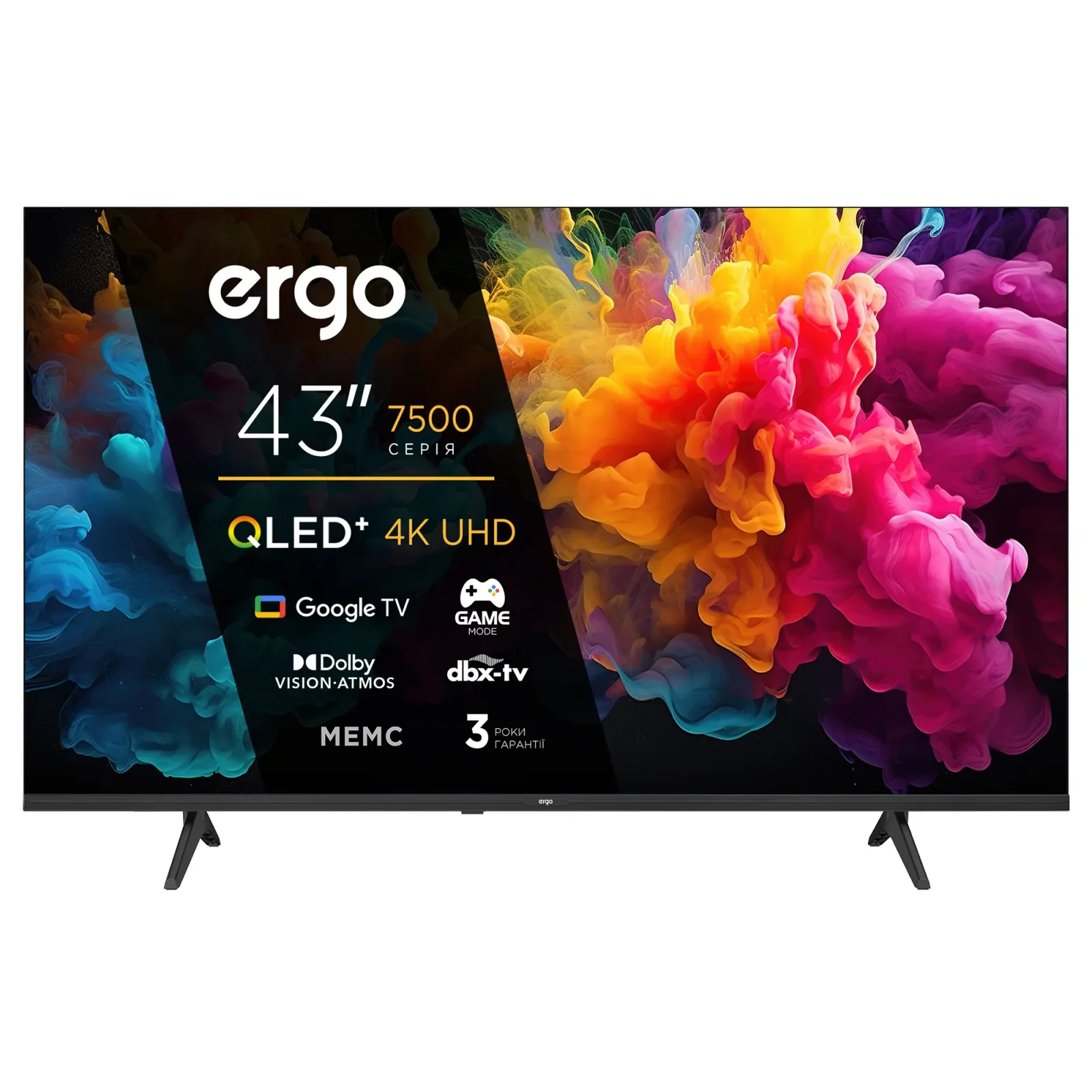 Телевізор ERGO 43JUQ7500 UA