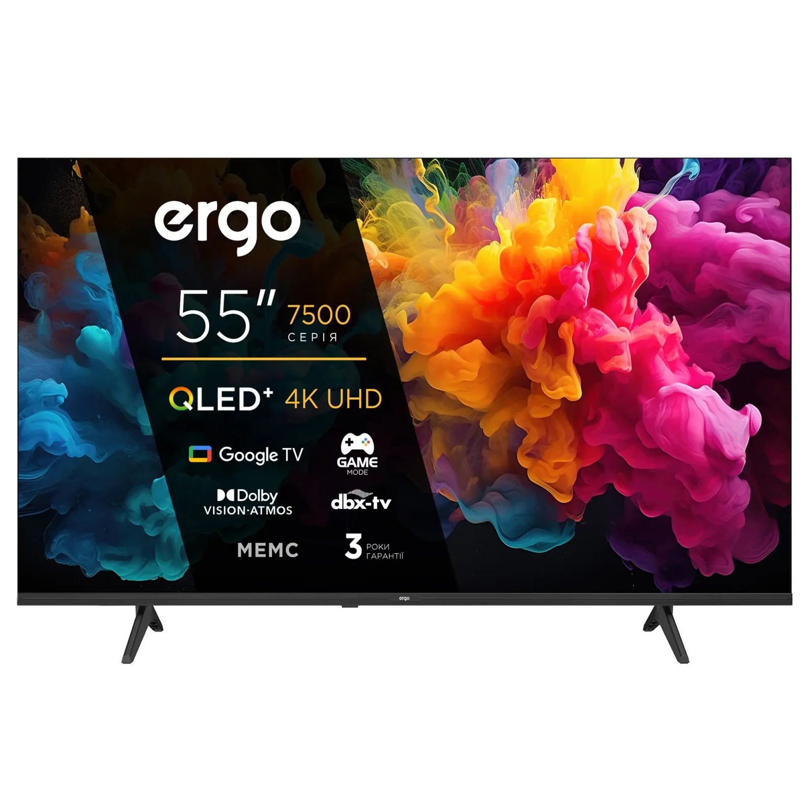 Телевізор ERGO 55JUQ7500 UA