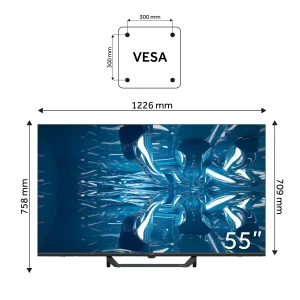 Телевизор Haier H55S80FUX UA
