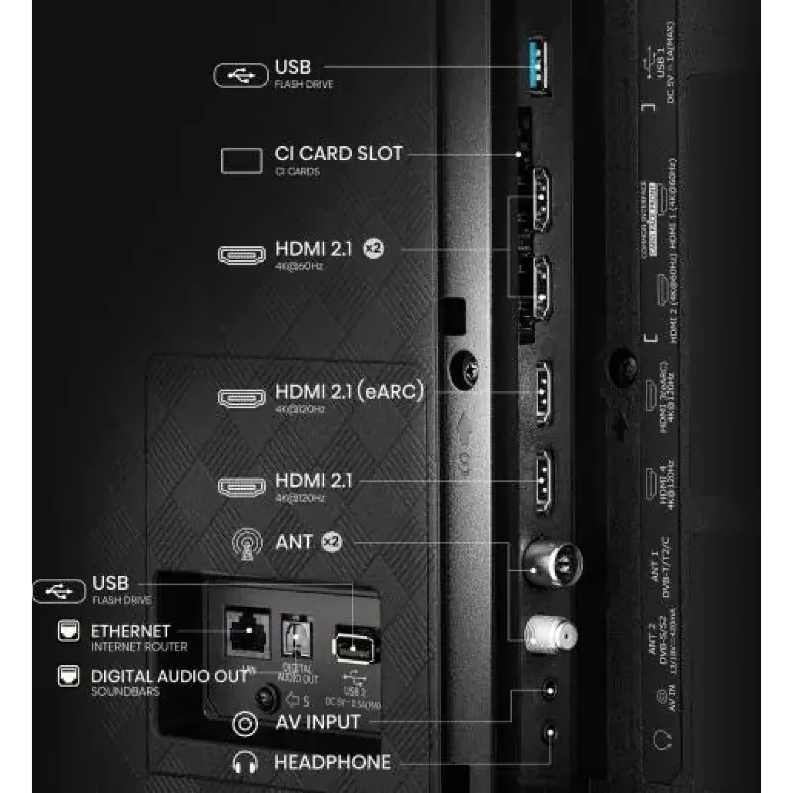 Телевізор Hisense 55A85Q UA