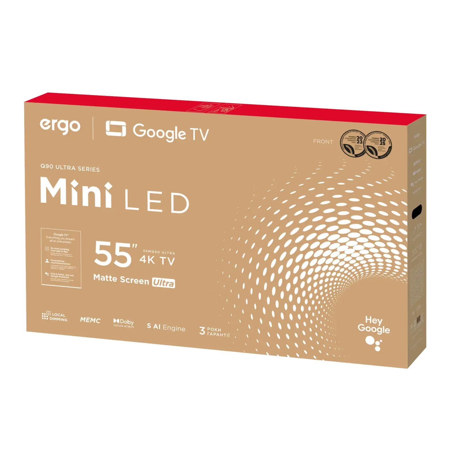 Телевізор ERGO 55MQ90 Ultra UA
