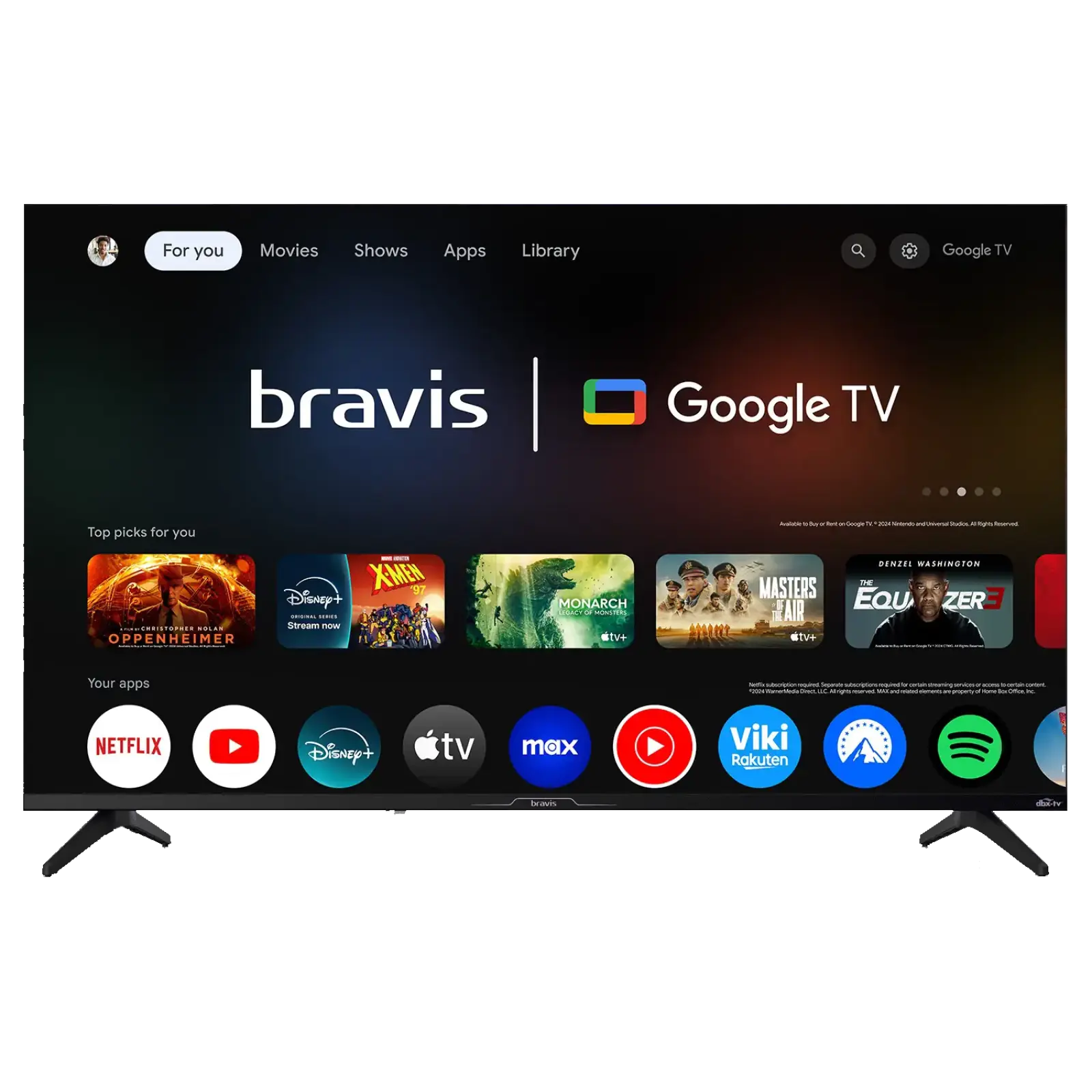 Телевизор Bravis 43L7000Q UA