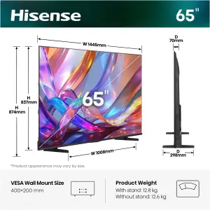 Телевізор Hisense 65E7S UA