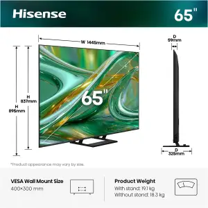 Телевизор Hisense 65E8S UA