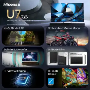 Телевизор Hisense 85U7SE UA
