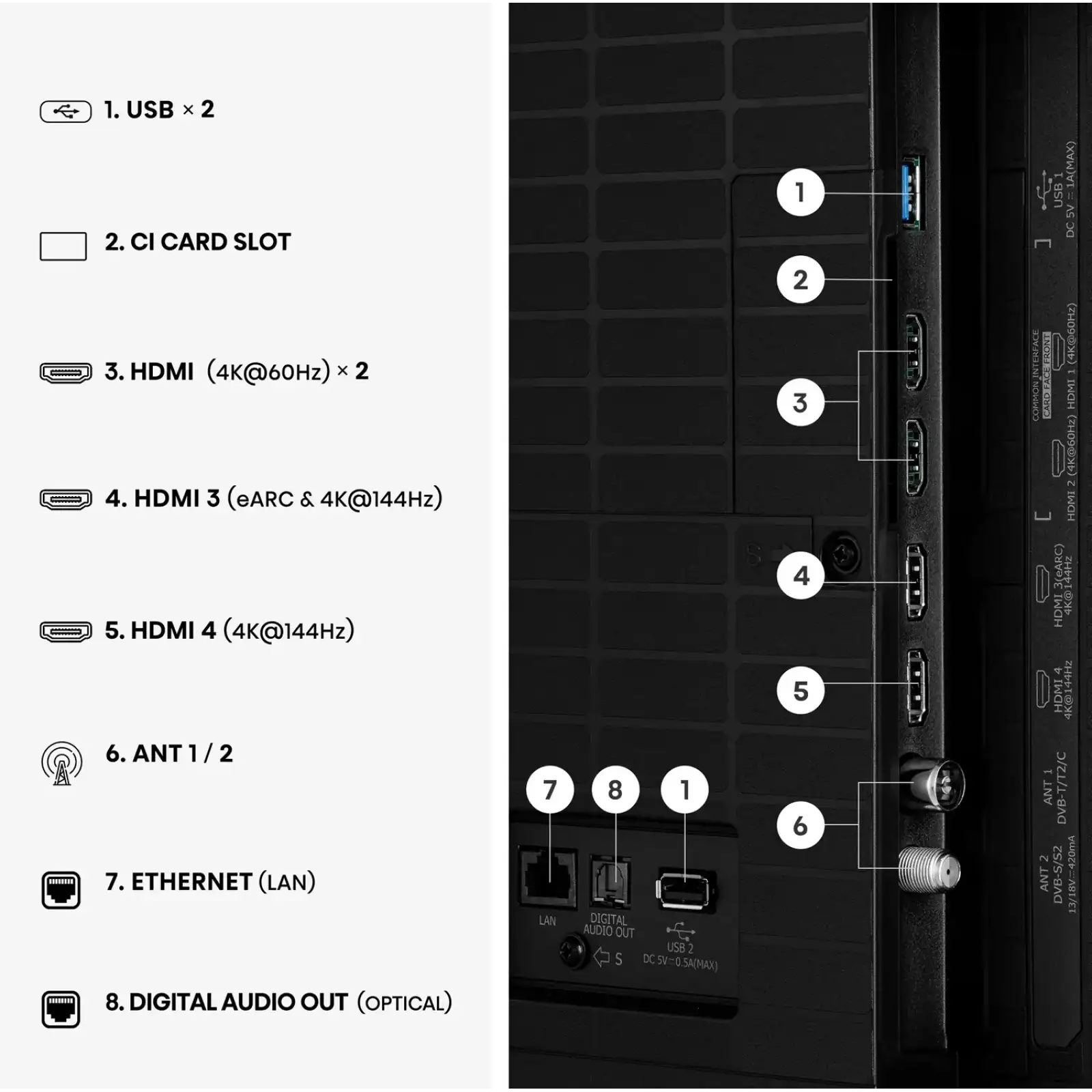 Телевизор Hisense 85U7SE UA